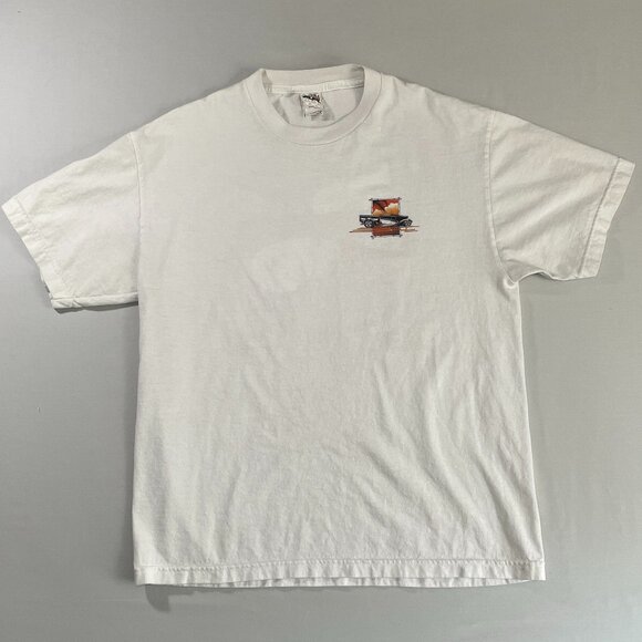 VINTAGE Alstyle '48 Chevy Truck Tee | Men’s Large | Hot Rod Graphic - Picture 2 of 8